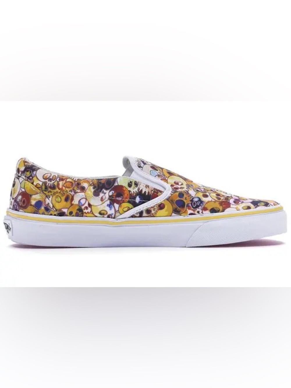 Vans x Takashi Murakami Old Skool Classic Slip-On Lx Skull Yellow M 4.0 W 5.5